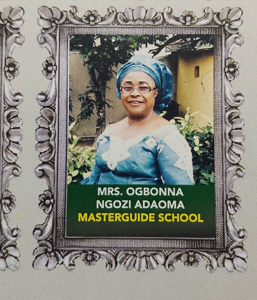 Mrs Ogbonna Ngozi A.