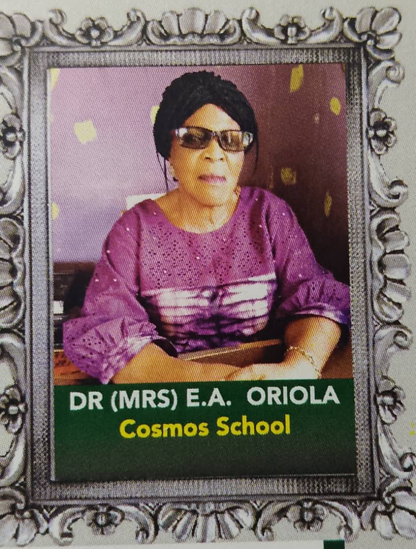 Dr. Mrs E. A Oriola